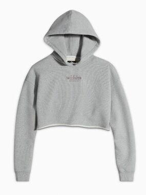 Converse x Dailypaper cropped hoodie